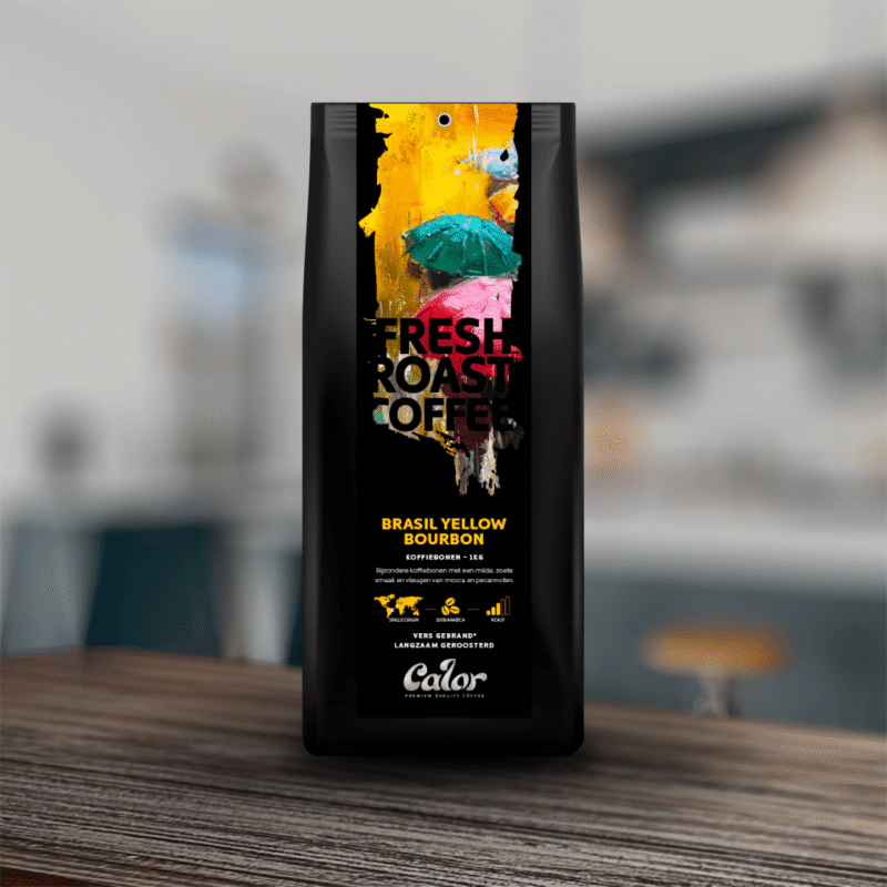 Brasil Yellow Bourbon arabica koffiebonen 1000 gr