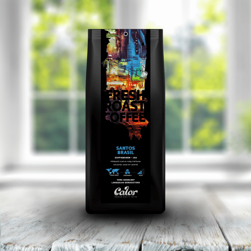 Santos Brasil koffiebonen 100% arabica 1000 gr