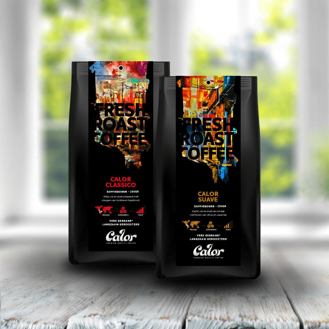 Koffiebonen Calor Classico Suave 250 gr proefpakket Koffiebonen Calor Classico Suave 250 gr proefpakket