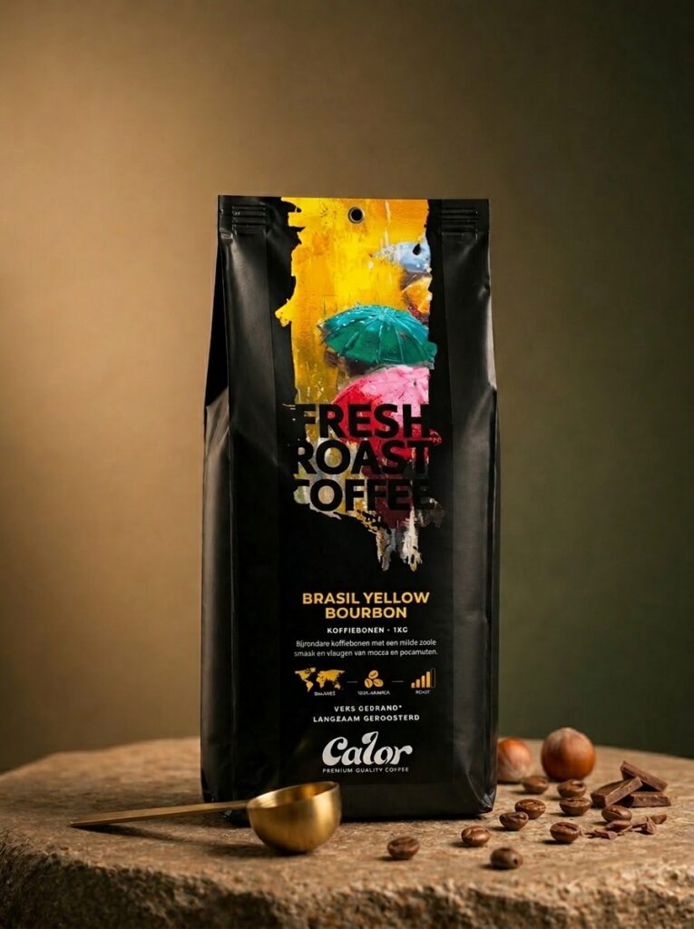 brasil yellow bourbon koffiebonen